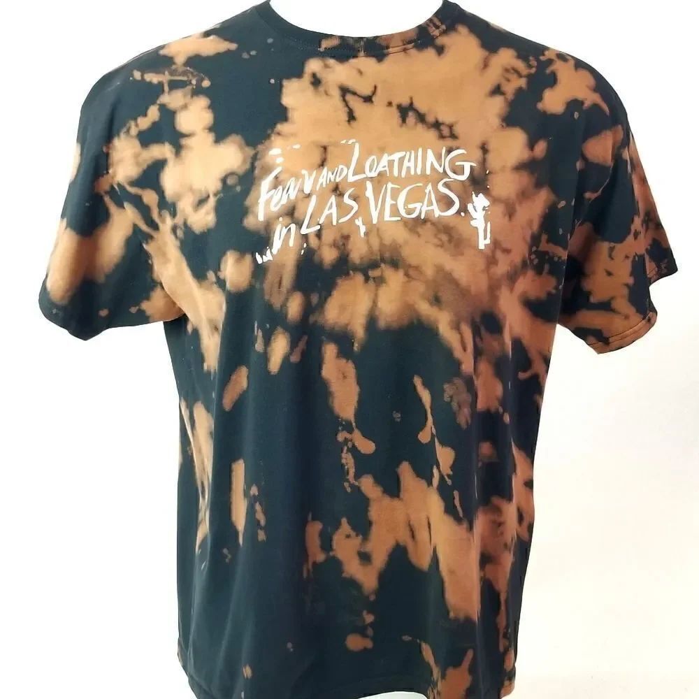 Fear and Loathing in Las Vegas Hunter S. Thompson Acid Wash Movie Tee Rock Tee